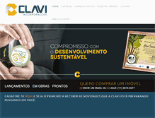 Tablet Screenshot of clavincorp.com.br